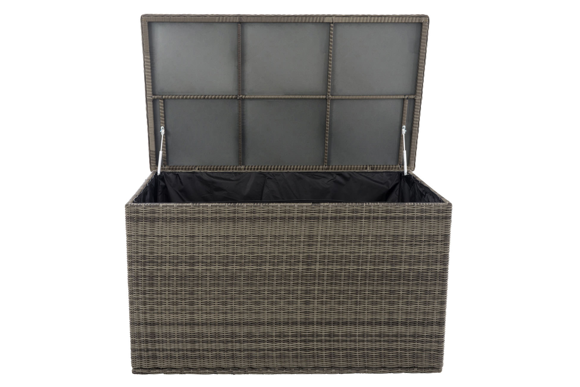 Polyrattan Auflagenbox Comfy 5mm grau-meliert 150 cm