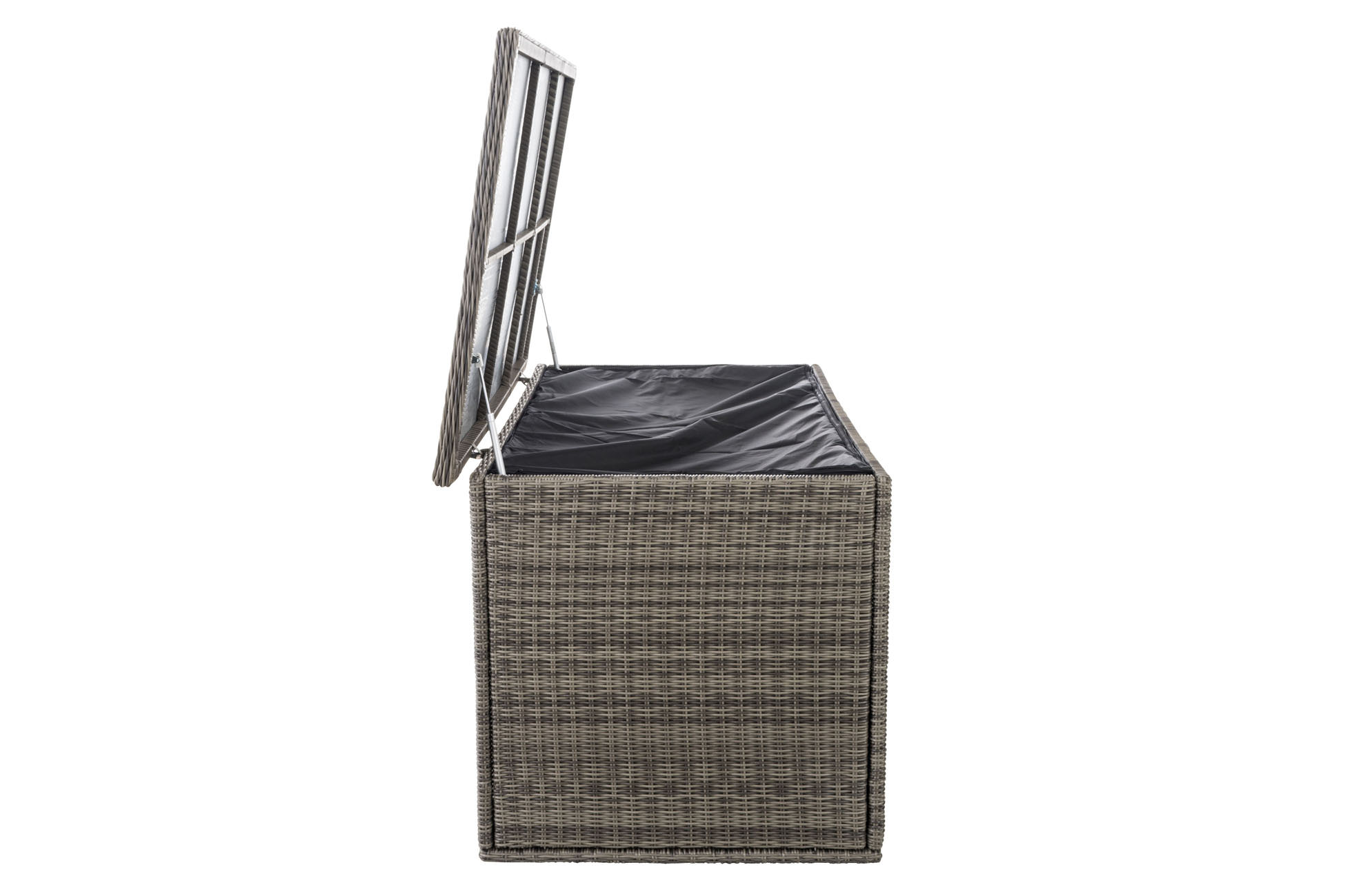 Polyrattan Auflagenbox Comfy 5mm grau-meliert 150 cm