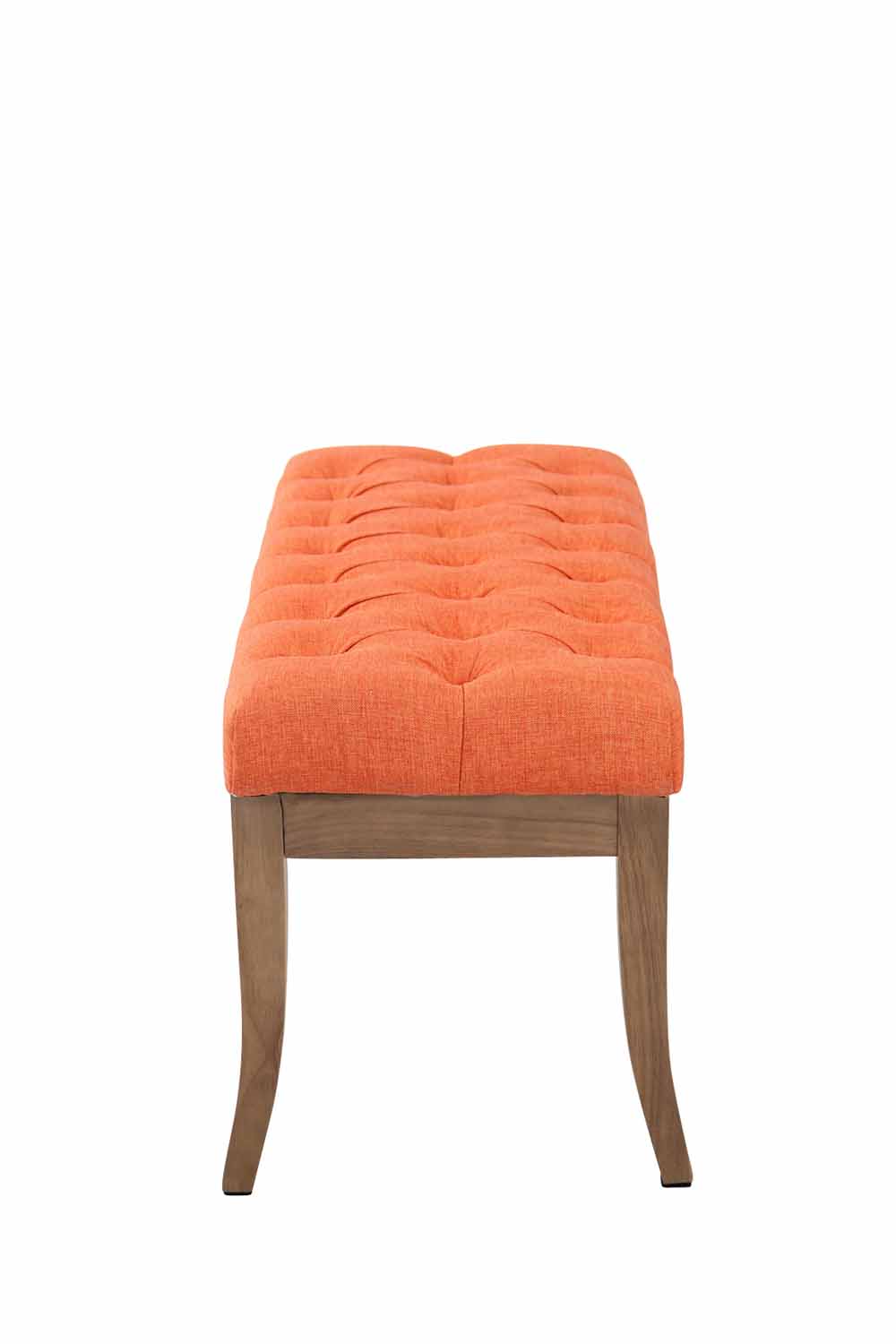 Sitzbank Ramses Stoff antik-hell orange 100 cm