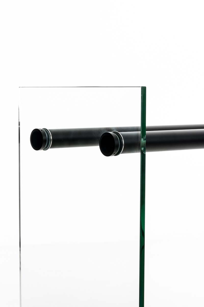 Kaminholzständer Dacio Klarglas klarglas 35x80x80 cm