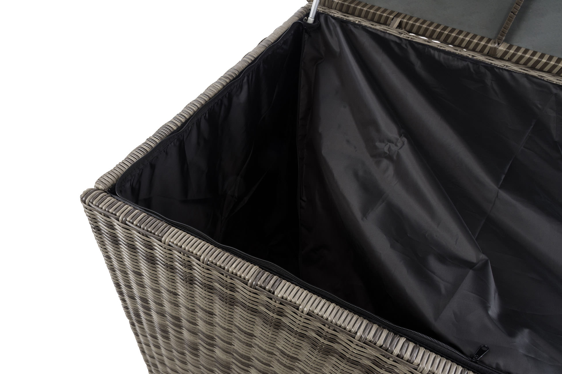 Polyrattan Auflagenbox Comfy 5mm grau-meliert 150 cm